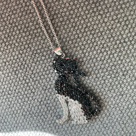 🔥2 for $25🔥Cat shape Necklace / rhinestone - Picture 3 of 4